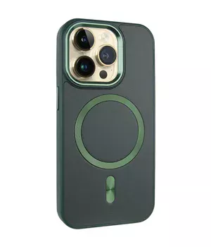 Шкіряний чохол SnapCase with MagSafe для Apple iPhone 14 Pro (6.1") Green