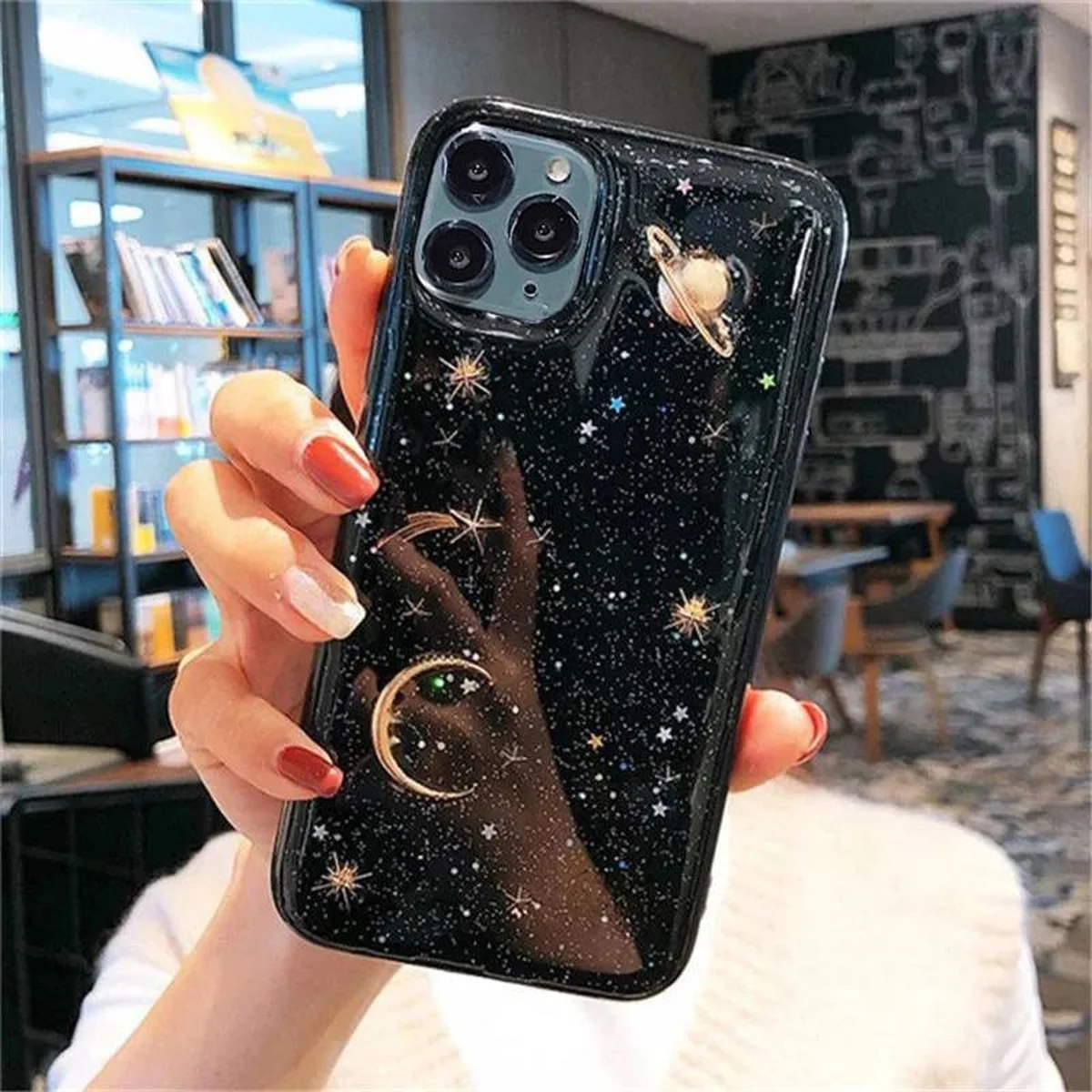 Силіконовий чохол "Good Nidht" для iPhone 11 Pro Max Чорний