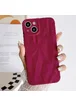 Чехол TPU Texture для Apple iPhone 14 (6.1") Red