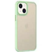 TPU+PC чехол Metal Buttons для Apple iPhone 14 (6.1") Мятный