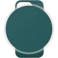 Кожаный чехол Leather Case (AAA) with MagSafe and Animation для Apple iPhone 14 (6.1") Forest Green