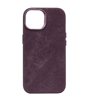 Чохол Denim with MagSafe для Apple iPhone 14 (6.1") Deep Purple