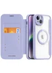 Чехол-книжка Dux Ducis Skin X Pro with MagSafe для Apple iPhone 14 / 13 (6.1") Purple