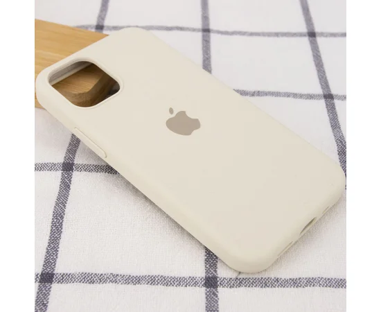 Чехол Silicone Case Full Protective (AA) для Apple iPhone 14 (6.1") Бежевый / Antigue White