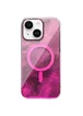 Чехол TPU Shiny Mountain (MagFit) для Apple iPhone 14 / 13 (6.1") Pink