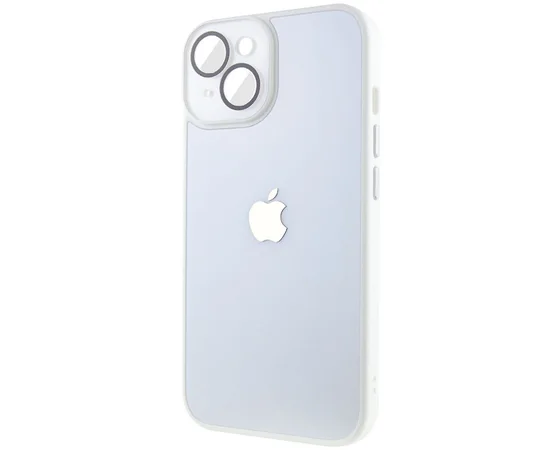 Чехол TPU+Glass Sapphire Midnight для Apple iPhone 14 (6.1") Белый / White