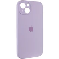 Чохол Silicone Case Full Camera Protective (AA) для Apple iPhone 14 (6.1") Бузковий / Lilac / PVH