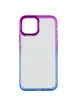 Чехол TPU+PC Fresh sip series для Apple iPhone 14 (6.1") Синий / Фиолетовый
