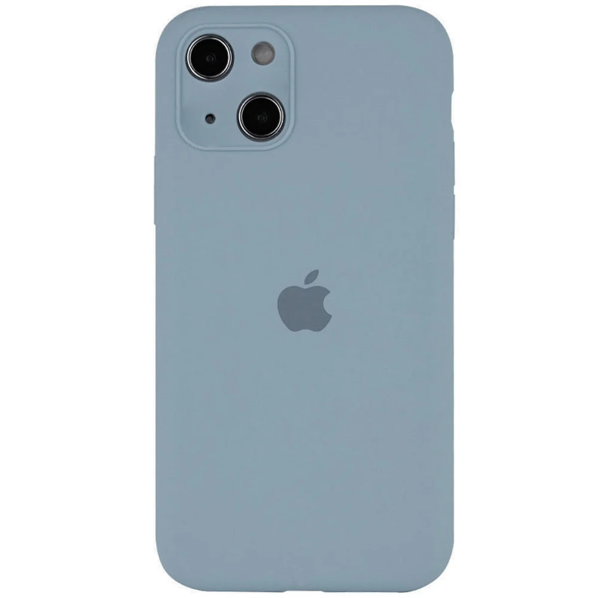 Чехол Silicone Case Full Camera Protective (AA) для Apple iPhone 14 (6.1") Голубой / Sweet Blue