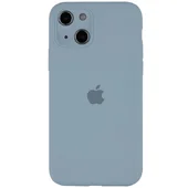 Чохол Silicone Case Full Camera Protective (AA) для Apple iPhone 14 (6.1") Синій / Sweet Blue