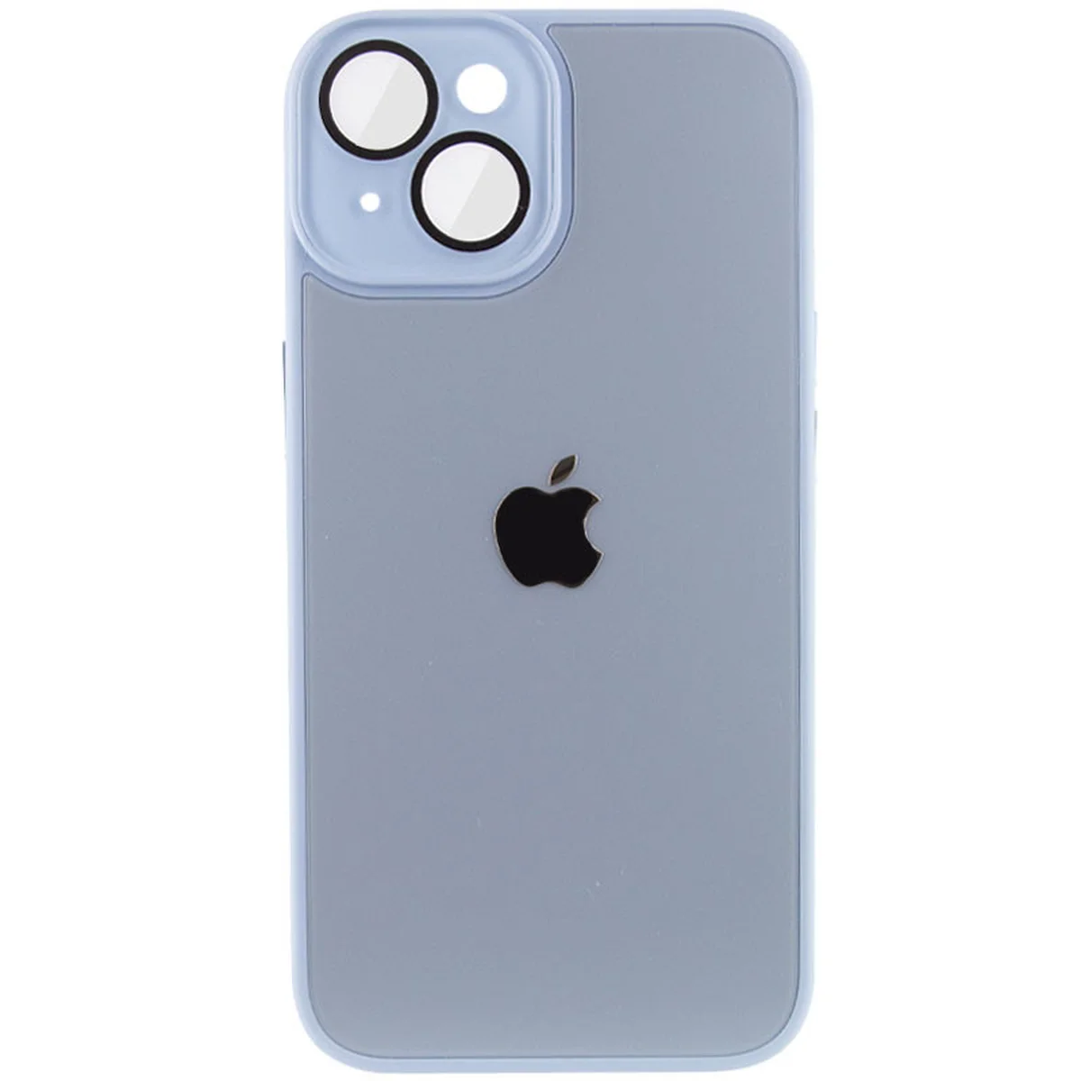 Чохол TPU+Glass Sapphire Midnight для Apple iPhone 14 (6.1") Блакитний / Blue