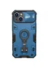 TPU+PC чохол Nillkin CamShield Armor Pro no logo (шторка на камеру) для Apple iPhone 14 (6.1") Синій