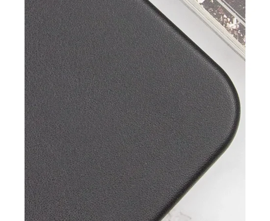 Кожаный чехол Leather Case (AAA) with MagSafe and Animation для Apple iPhone 14 (6.1") Midnight