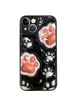 TPU+PC чехол Prisma Plushie для Apple iPhone 14 (6.1") Paws
