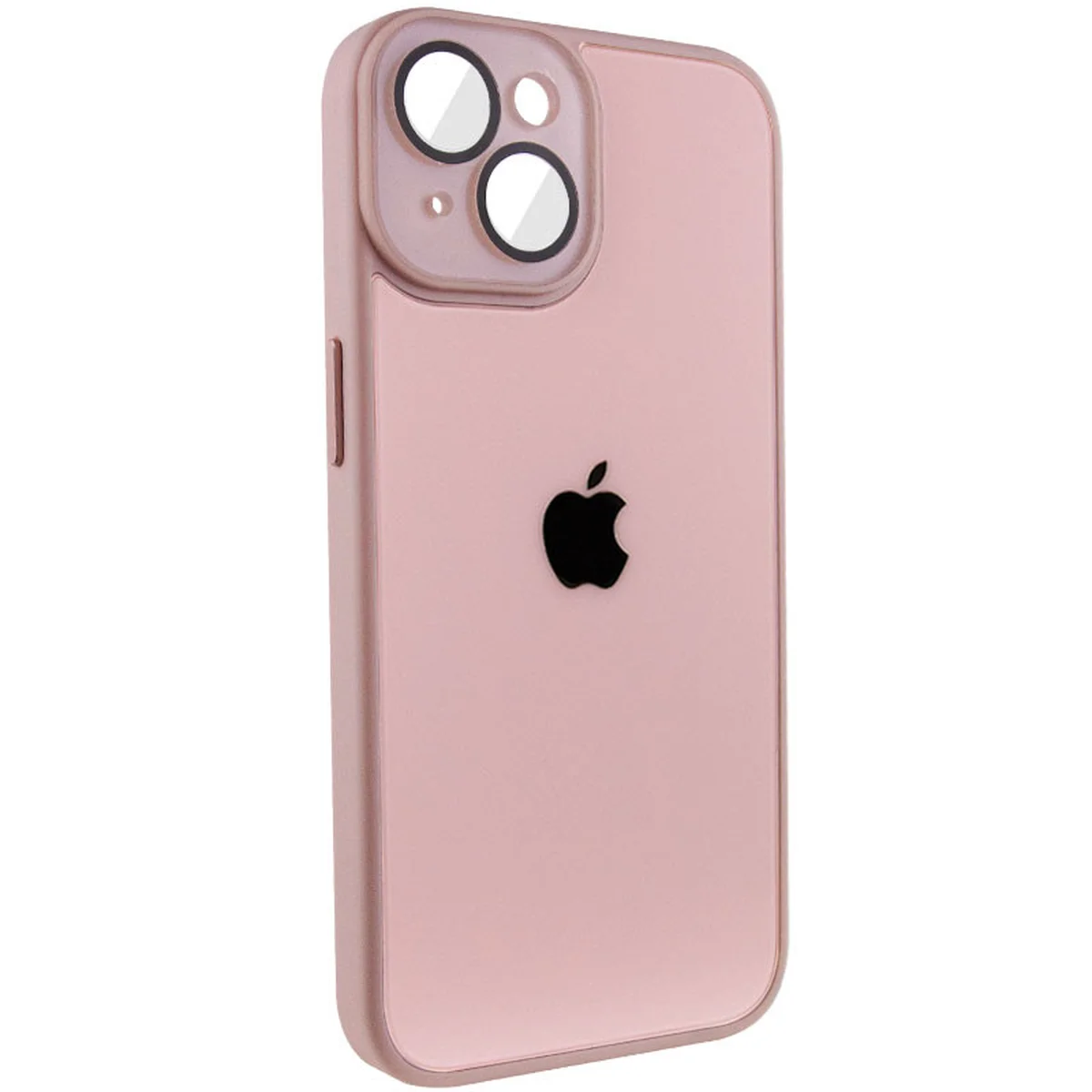 Чехол TPU+Glass Sapphire Midnight для Apple iPhone 14 (6.1") Розовый / Pink Sand