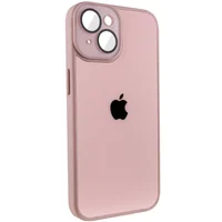 Чехол TPU+Glass Sapphire Midnight для Apple iPhone 14 (6.1") Розовый / Pink Sand
