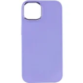 TPU чехол Bonbon Metal Style для Apple iPhone 14 (6.1") Сиреневый / Dasheen
