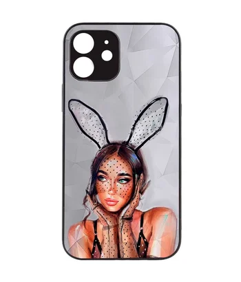 TPU+PC чохол Prisma Ladies для Apple iPhone 14 (6.1") Rabbit