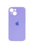 Чохол Silicone Case Full Camera Protective (AA) для Apple iPhone 14 (6.1") Бузковий / Dasheen