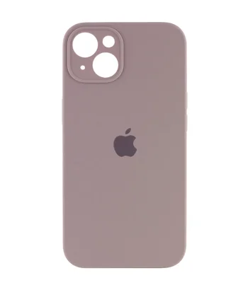 Чохол Silicone Case Full Camera Protective (AA) Apple iPhone 14 (6.1") Сірий / Lavender
