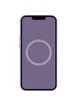 Чехол Silicone case (AAA) full with Magsafe and Animation для Apple iPhone 14 (6.1") Фиолетовый / Iris