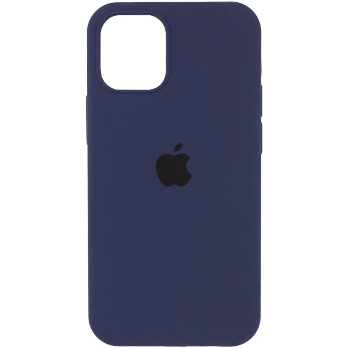 Чехол Silicone Case (AA) Logo with MagSafe для Apple iPhone 14 (6.1") Темно-синий / Midnight blue
