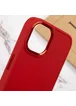 TPU чохол Bonbon Metal Style для Apple iPhone 14 (6.1") Червоний / Red