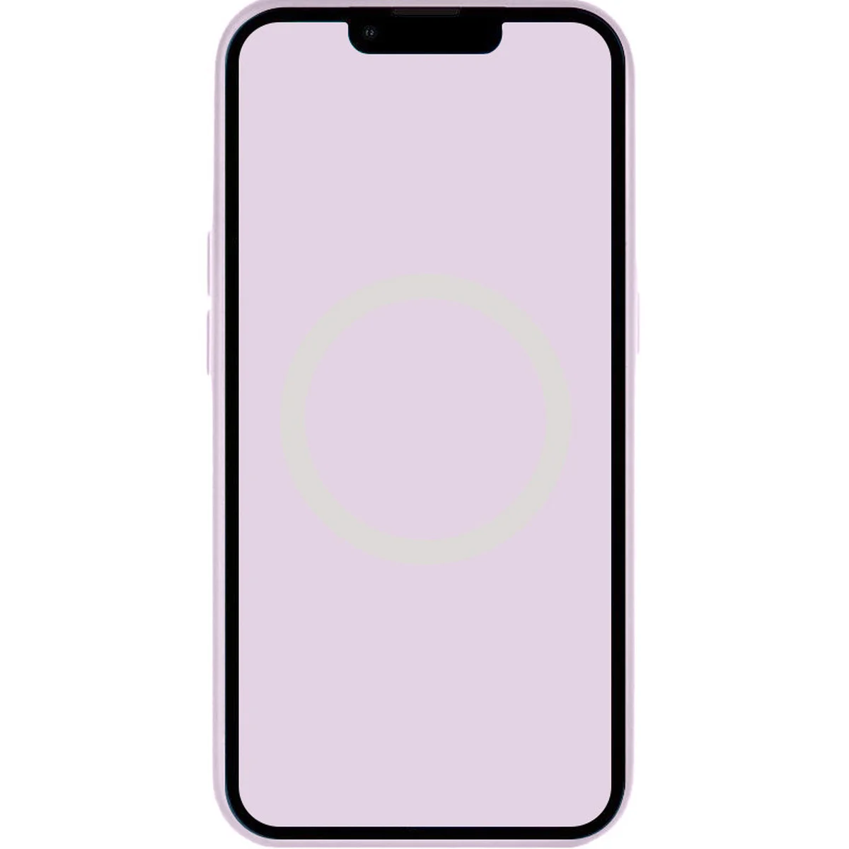 Чехол Silicone case (AAA) full with Magsafe and Animation для Apple iPhone 14 (6.1") Сиреневый / Lilac