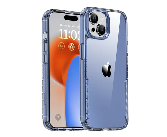 Чохол TPU+PC Multi-Color для Apple iPhone 14 (6.1") Blue