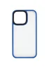TPU+PC чохол Metal Buttons для Apple iPhone 14 (6.1") Блакитний