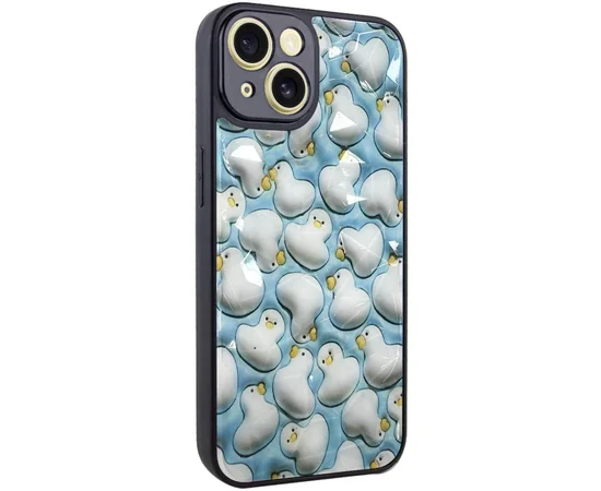 TPU+PC чехол Prisma Plushie для Apple iPhone 14 (6.1") Ducks