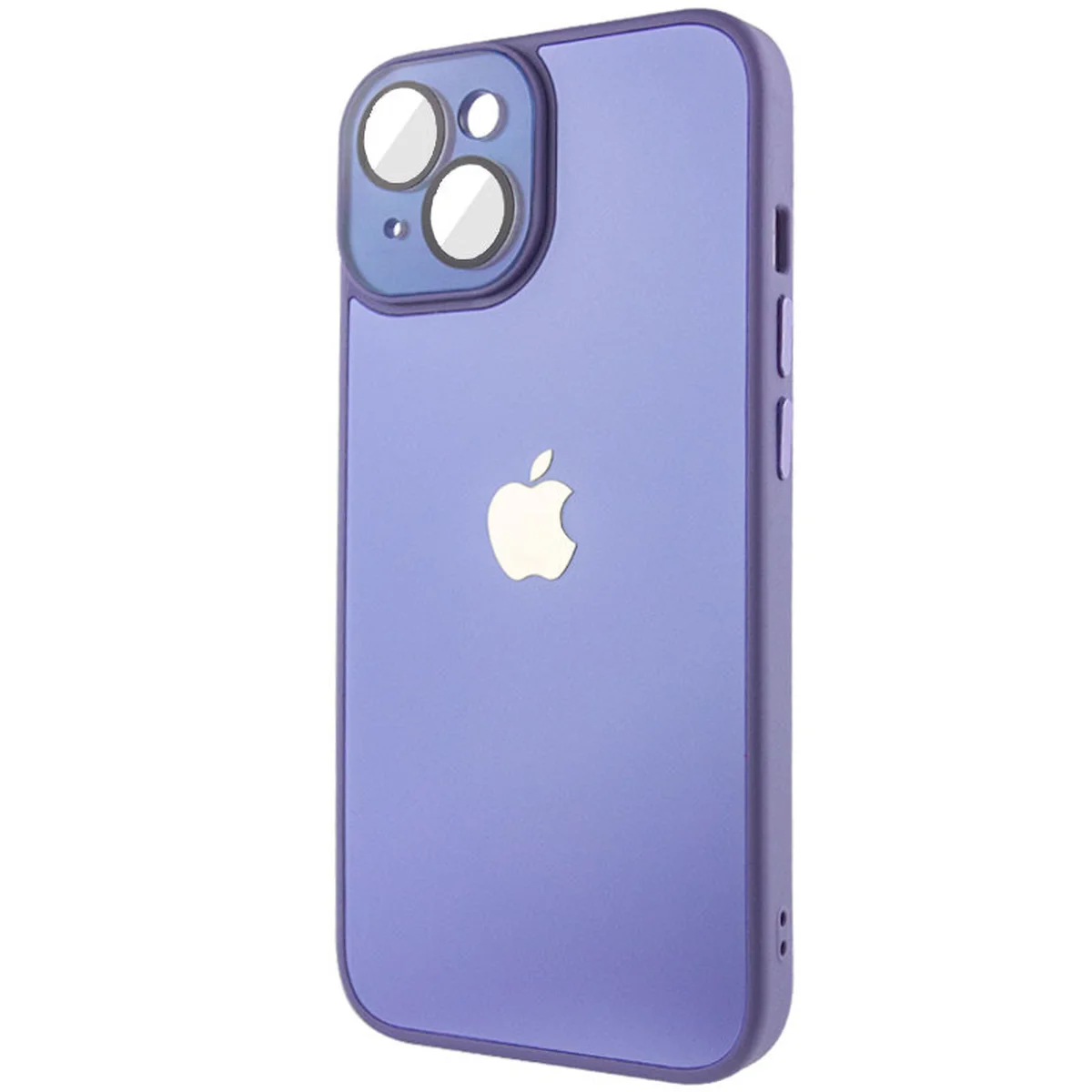 Чохол TPU+Glass Sapphire Midnight для Apple iPhone 14 (6.1") Бузковий / Dasheen