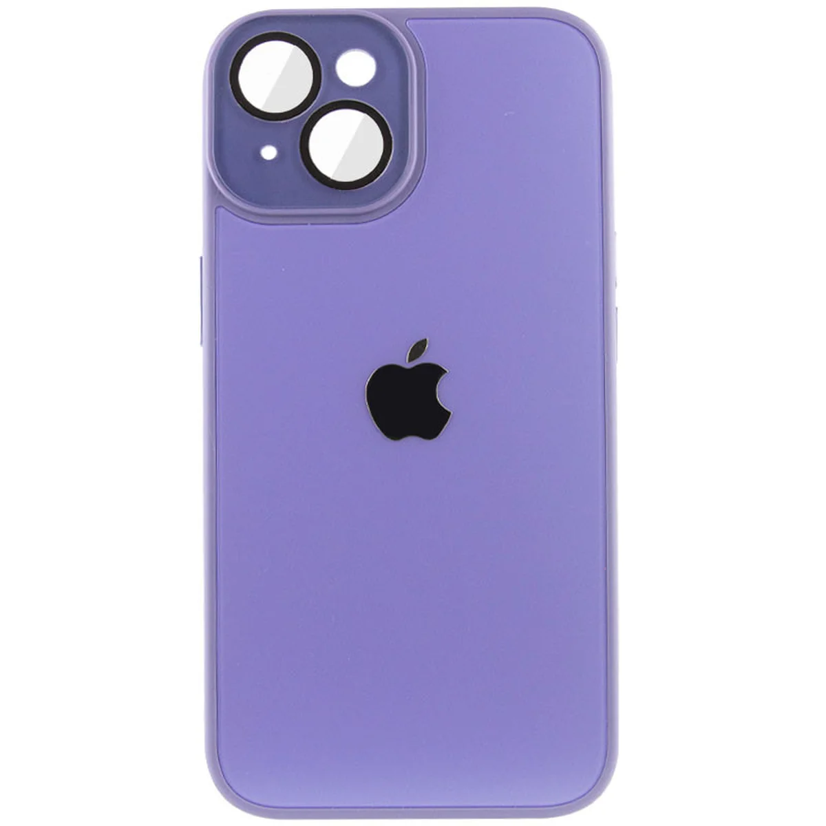 Чохол TPU+Glass Sapphire Midnight для Apple iPhone 14 (6.1") Бузковий / Dasheen
