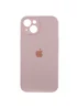 Чохол Silicone Case Full Camera Protective (AA) Apple iPhone 14 (6.1") Рожевий / Chalk Pink