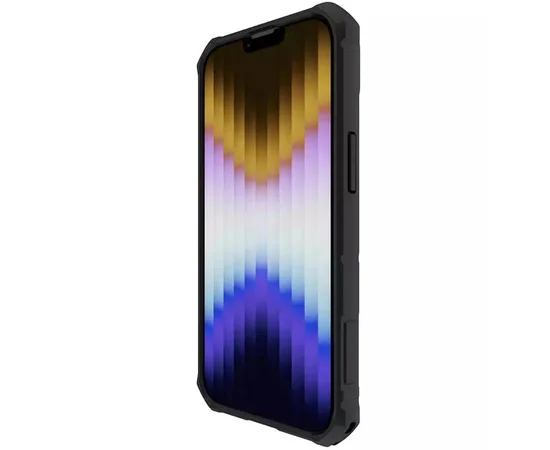 TPU+PC чехол Nillkin CamShield Armor Pro no logo (шторка на камеру) для Apple iPhone 14 (6.1") Зеленый