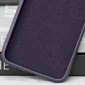 Чехол TPU+Glass Sapphire Midnight with MagSafe для Apple iPhone 14 (6.1") Фиолетовый / Deep Purple