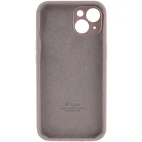 Чохол Silicone Case Full Camera Protective (AA) Apple iPhone 14 (6.1") Сірий / Lavender / PVH