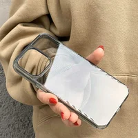 Чохол TPU+PC Multi-Color для Apple iPhone 14 (6.1") Black