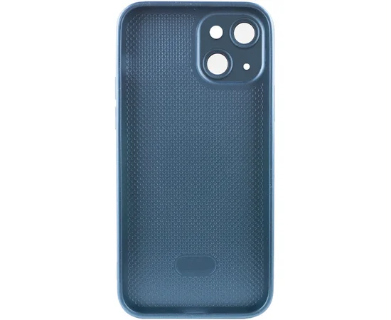 Чехол TPU+Glass Sapphire matte case для Apple iPhone 14 (6.1") Navy Blue