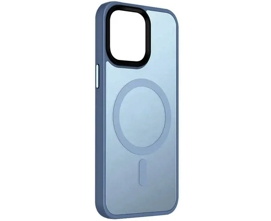 Чехол Ummi Colorful with MagSafe для Apple iPhone 14 (6.1") Голубой / Sierra Blue