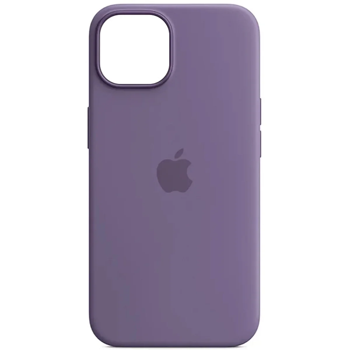 Чехол Silicone case (AAA) full with Magsafe and Animation для Apple iPhone 14 (6.1") Фиолетовый / Iris