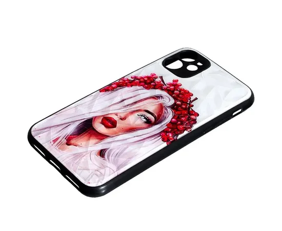 TPU+PC чохол Prisma Ladies для Apple iPhone 14 (6.1") Ukrainian Girl