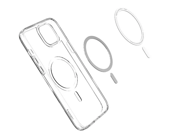 Чохол SGP Ultra Hybrid (MagFit) для Apple iPhone 14 (6.1") Прозорий
