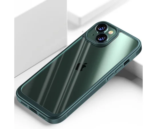 Чохол TPU+PC Pulse для Apple iPhone 14 (6.1") Dark Olive