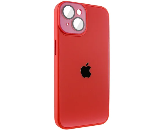 Чехол TPU+Glass Sapphire Midnight для Apple iPhone 14 (6.1") Красный / Red