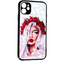 TPU+PC чохол Prisma Ladies для Apple iPhone 14 (6.1") Ukrainian Girl