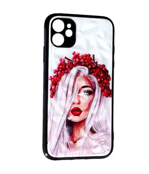 TPU+PC чехол Prisma Ladies для Apple iPhone 14 (6.1") Ukrainian Girl