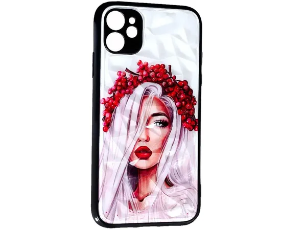 TPU+PC чохол Prisma Ladies для Apple iPhone 14 (6.1") Ukrainian Girl