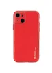 Кожаный чехол Xshield для Apple iPhone 14 (6.1") Красный / Red