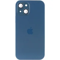 Чохол TPU+Glass Sapphire matte case для Apple iPhone 14 (6.1") Navy Blue